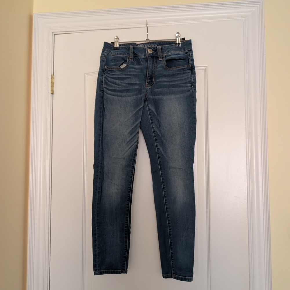 American Eagle Denim Skinny Jeans for Women Size 6 Short